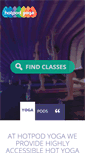 Mobile Screenshot of hotpodyoga.com